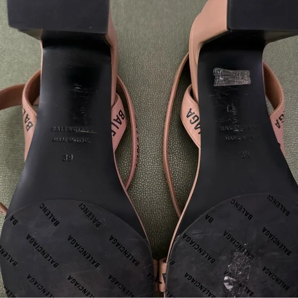 Balenciaga Tan Sandals for Women - Picture 5 of 5